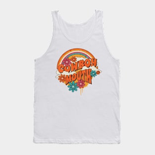 Retro Rainbow - Cowboy Mouth Tank Top